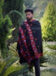 Hand-woven-Wool-Meditation-Prayer-Scarf-Wrap-Blanket-Black-MS-Complex-Design-1.3.jpg