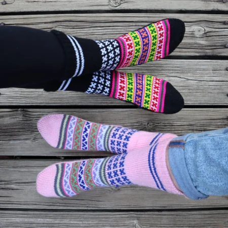 Knitted Wool Socks Combo ? Himalayan Warmth for Cold Days