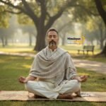 Heavy handloom woven grey wool men’s shawl