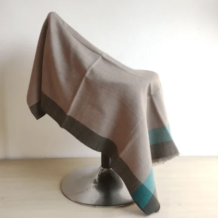 Ethical Handwoven Australian Merino Wool Stole - Himalayan Craftsmanship